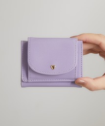 Sunny Side（サニーサイド）の「SUNNY SIDE:ハート　ラッキーカラー ミニ財布（財布・キッズ）」