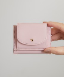 Sunny Side（サニーサイド）の「SUNNY SIDE:ハート　ラッキーカラー ミニ財布（財布）」