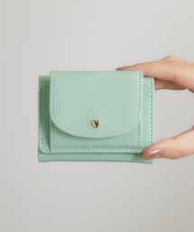 Sunny Side（サニーサイド）の「SUNNY SIDE:ハート　ラッキーカラー ミニ財布（財布）」