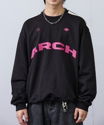 ARCH by ROARINGWILD（アーチバイロアリングワールド）の「【ARCH by ROARINGWILD】PREPPY STYLE SWEATERSHIRT / 【アーチ】スポーティロゴスウェット トレーナー（スウェット）」