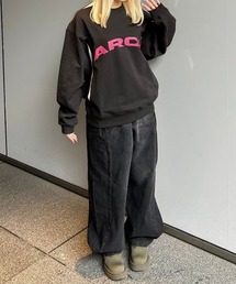 ARCH by ROARINGWILD（アーチバイロアリングワールド）の「【ARCH by ROARINGWILD】PREPPY STYLE SWEATERSHIRT / 【アーチ】スポーティロゴスウェット トレーナー（スウェット）」