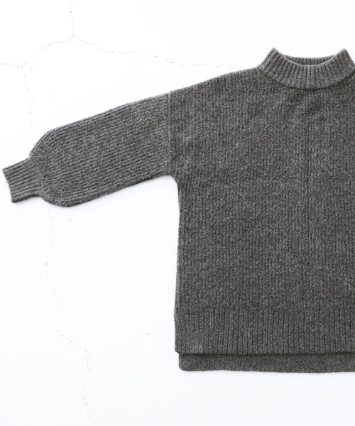 osharewalker（オシャレウォーカー）の「【廃盤】『畦編みハイネックニット』（ニット/セーター・レディース・ベージュ/ピンクベージュ/チャコール・FREE）」の18枚目の写真