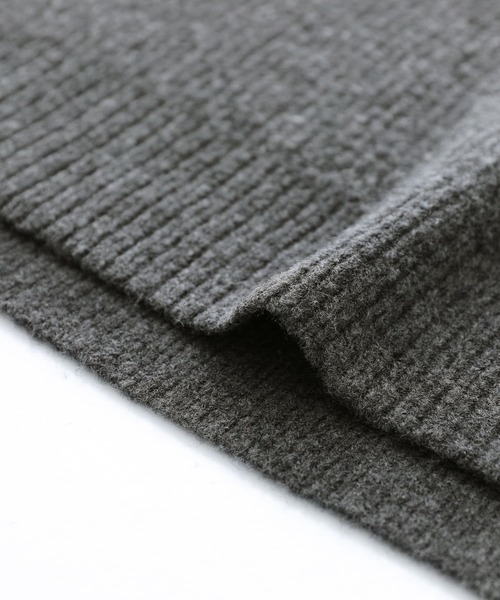 osharewalker（オシャレウォーカー）の「【廃盤】『畦編みハイネックニット』（ニット/セーター・レディース・ベージュ/ピンクベージュ/チャコール・FREE）」の21枚目の写真