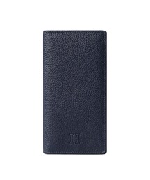 ‼️最終値下げ‼️‼️美品‼️ ヒロフHIROFU レザー 長財布　ダークブルー センプレ】長財布 ラウンドファスナー レザー ロング ウォレット