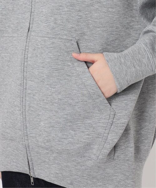 SLOBE IENA（スローブイエナ）の「《追加2》ボリュームジップアップフーディー（パーカー・レディース・キャメル/グレー・FREE）」の12枚目の写真