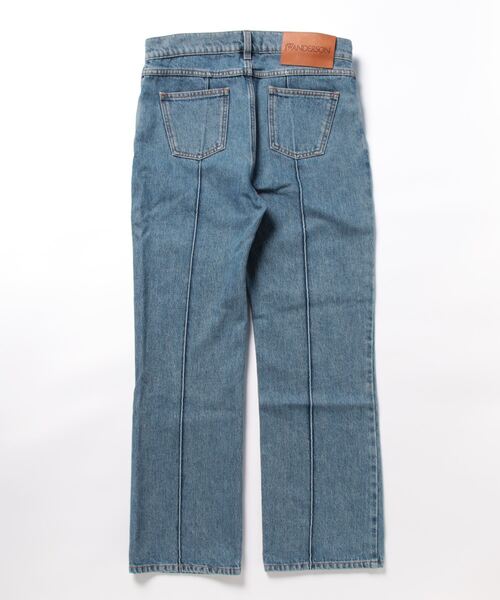 JW Anderson(ジェイダブリューアンダーソン)の「JW Anderson/ジェイダブリューアンダーソン/CHAIN LINK SLIM FIT JEANS(デニムパンツ・メンズ・ブルー系その他3・46)」の3枚目の写真