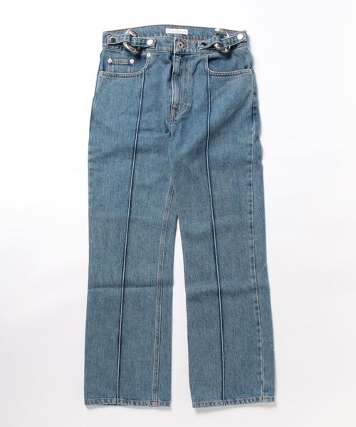 JW Anderson(ジェイダブリューアンダーソン)の「JW Anderson/ジェイダブリューアンダーソン/CHAIN LINK SLIM FIT JEANS(デニムパンツ・メンズ・ブルー系その他3・46)」の2枚目の写真