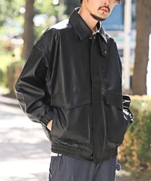 エコレザー」に該当するレディースのブルゾンファッション通販 - ZOZOTOWN