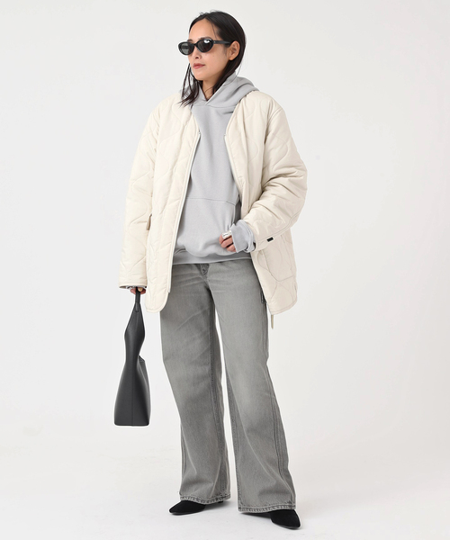 AP STUDIO（エーピーストゥディオ）の「【HAIKURE/ハイクル】別注色 WINONA painter denim（デニムパンツ・レディース・チャコールグレー・27/24/26/25）」の15枚目の写真