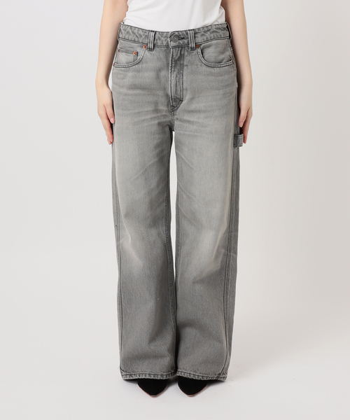 AP STUDIO（エーピーストゥディオ）の「【HAIKURE/ハイクル】別注色 WINONA painter denim（デニムパンツ・レディース・チャコールグレー・27/24/26/25）」の18枚目の写真