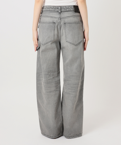 AP STUDIO（エーピーストゥディオ）の「【HAIKURE/ハイクル】別注色 WINONA painter denim（デニムパンツ・レディース・チャコールグレー・27/24/26/25）」の20枚目の写真