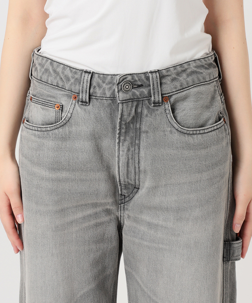 AP STUDIO（エーピーストゥディオ）の「【HAIKURE/ハイクル】別注色 WINONA painter denim（デニムパンツ・レディース・チャコールグレー・27/24/26/25）」の21枚目の写真