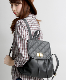 WEGO/キルティングリュック