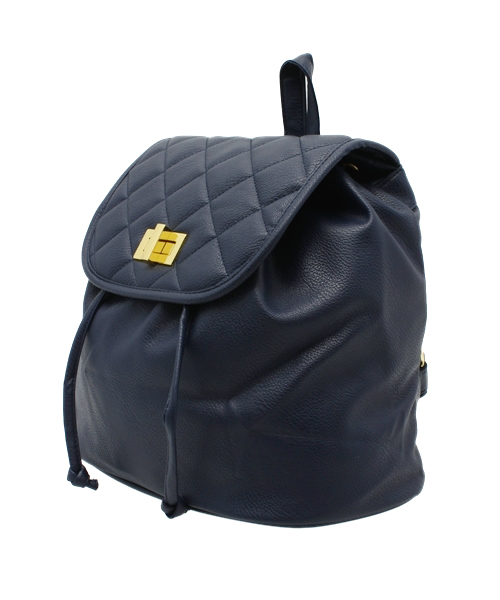 WEGO（ウィゴー）の「WEGO/キルティングリュック（バックパック/リュック・レディース・ブラック/その他1/ワイン/ネイビー/ホワイト・FREE）」の7枚目の写真