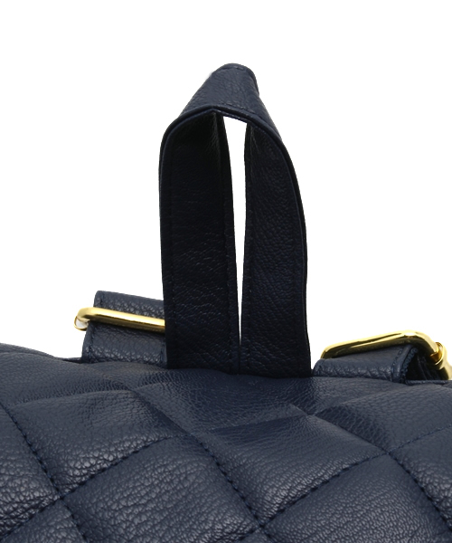 WEGO（ウィゴー）の「WEGO/キルティングリュック（バックパック/リュック・レディース・ブラック/その他1/ワイン/ネイビー/ホワイト・FREE）」の9枚目の写真