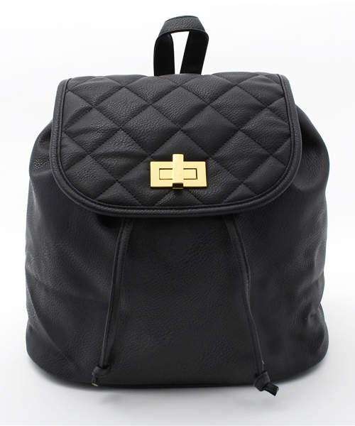 WEGO（ウィゴー）の「WEGO/キルティングリュック（バックパック/リュック・レディース・ブラック/その他1/ワイン/ネイビー/ホワイト・FREE）」の17枚目の写真