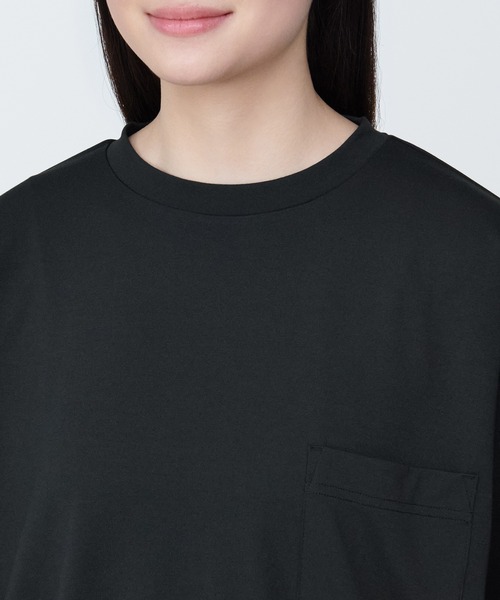 無印良品(ムジルシリョウヒン)の「汚れが落ちやすい吸汗速乾クルーネック長袖Tシャツ(Tシャツ/カットソー・メンズ・ネイビー/ブラック/グレー/オフホワイト・M/S/XS/XL/L)」の19枚目の写真