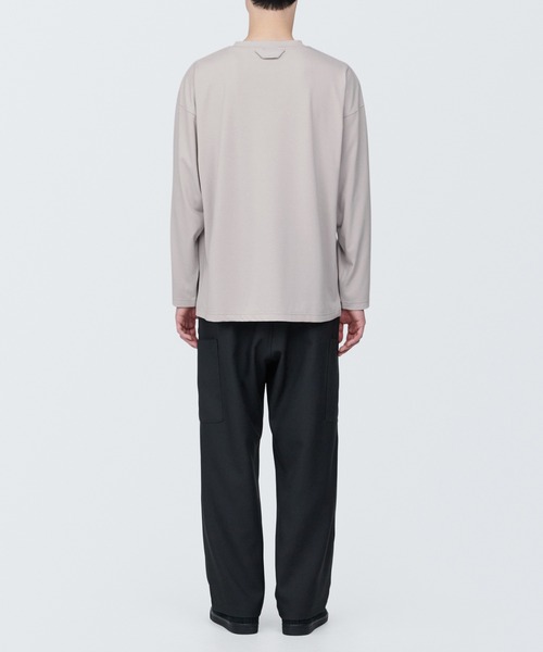 セール】汚れが落ちやすい吸汗速乾クルーネック長袖Tシャツ（Tシャツ