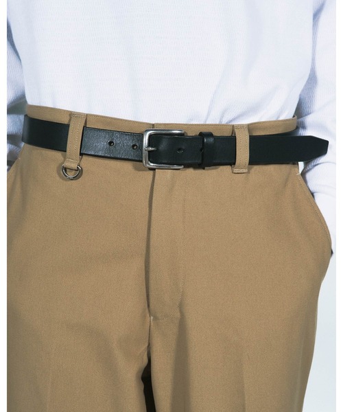 SOPHNET.(ソフネット)の「STANDARD LEATHER BELT(ベルト・メンズ・ブラック・LARGE/MEDIUM)」の2枚目の写真