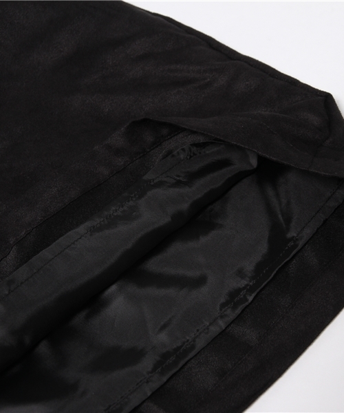 WEGO(ウィゴー)の「WEGO/フェイクスエードスカート(スカート・レディース・キャメル/ブラック・FREE)」の4枚目の写真