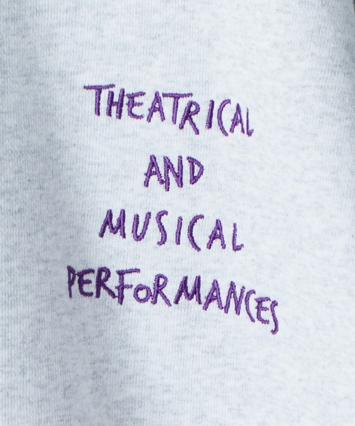 SOUNDSGOOOOD（サウンズグッド）の「【SOUNDS GOOOOD / サウンズグッド】ランダム刺繍裏毛プリントスウェット（スウェット・メンズ・ブルー/ライトグレー/オレンジ/ブラック・ONE SIZE）」の15枚目の写真