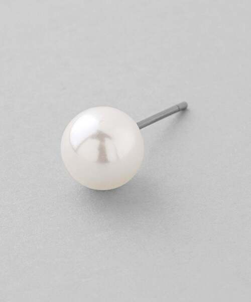 ANEMONE(アネモネ)の「パール×メタルスフィアバックキャッチピアス(ピアス(両耳用)・レディース・シルバー/ゴールド・FREE)」の3枚目の写真