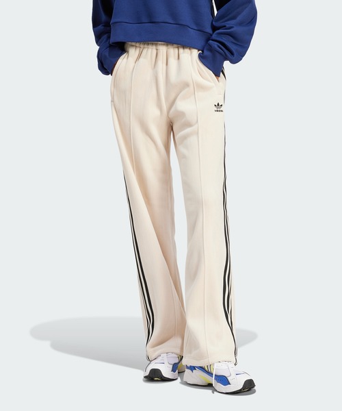 adidas(アディダス)の「アディダス オリジナルス プレミアム ベッケンバウアー リュクス トラックパンツ / アディダスオリジナルス adidas Originals(スウェットパンツ・レディース・アイボリー・MEDIUM/X-SMALL/SMALL/LARGE/X-LARGE/XX-LARGE)」の8枚目の写真