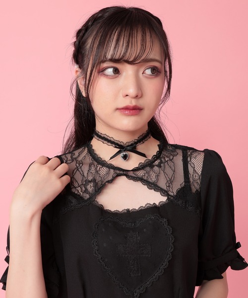SecretDoor（シークレットドア）の「チョーカー レース ハート