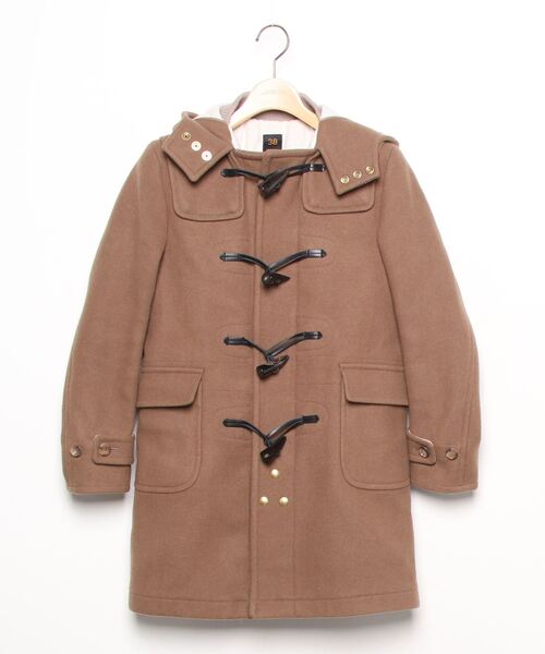 【美品】Scyeダッフルコート・ブラウン Scye サイダッフルコートブラウン