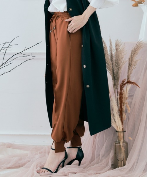 セール】ピンタック ジョガー パンツ（その他パンツ）｜kirakiraShop