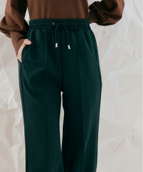 kirakiraShop(キラキラショップ)の「ピンタック ジョガー パンツ(その他パンツ・レディース・ベージュ/ダークグリーン/ブラウン系その他/グリーン/ネイビー・M/S)」の15枚目の写真