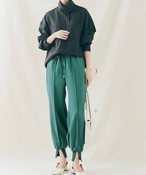 パンツ kirakira セール】ピンタック ジョガー パンツ（その他パンツ）｜kirakiraShop