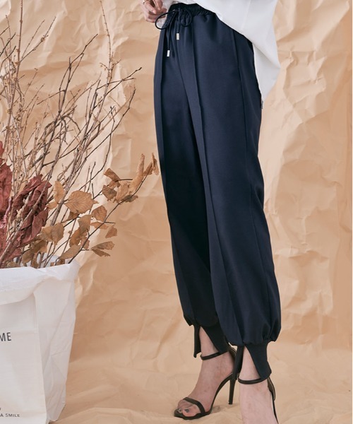 パンツ kirakira セール】ピンタック ジョガー パンツ（その他パンツ）｜kirakiraShop