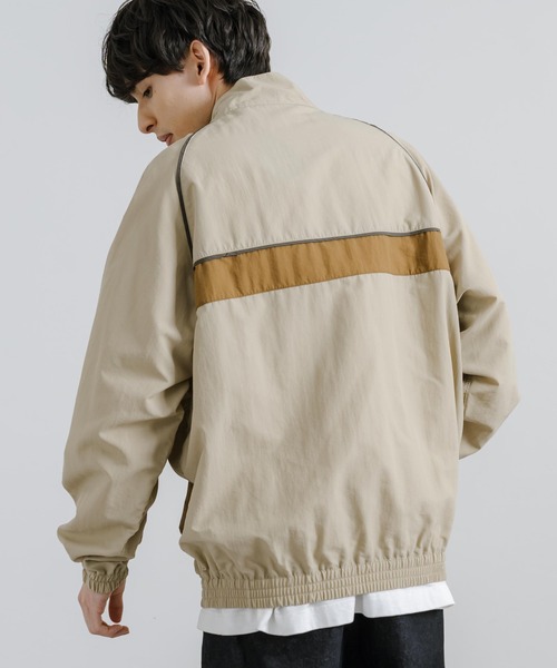 KRIFF MAYER（クリフメイヤー）の「KRIFF MAYER クリフメイヤー クリーネスハーフジップトラックジャケット 2337805（ナイロンジャケット・メンズ・グリーン/オレンジ/マルチ/チャコールグレー/ライトブラウン/ベージュ・M/L/XL）」の15枚目の写真