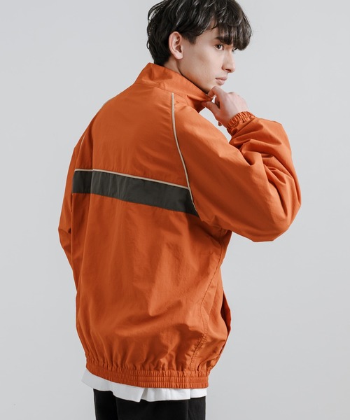 KRIFF MAYER（クリフメイヤー）の「KRIFF MAYER クリフメイヤー クリーネスハーフジップトラックジャケット 2337805（ナイロンジャケット・メンズ・グリーン/オレンジ/マルチ/チャコールグレー/ライトブラウン/ベージュ・M/L/XL）」の20枚目の写真