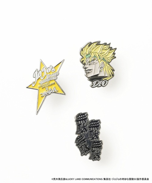 X-girl×ジョジョの奇妙な冒険SC PINS 2種セット X-girl×ジョジョの奇妙な冒険SC PINS 2種セット 2/9(Fri.)