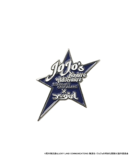 X-girl(エックスガール)の「X-girl×ジョジョの奇妙な冒険SC PINS SET(バッジ・レディース・A/B・ONE SIZE)」の4枚目の写真