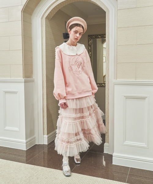 Lovilyn（ラヴィリン）の「フリルセーラカラー付け襟（付け襟・レディース・ホワイト・FREE）」の9枚目の写真