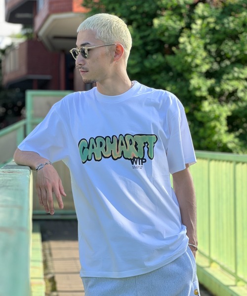 【セール】【Carhartt】S/S DRIP T-SHIRT（Tシャツ/カットソー）｜Carhartt（カーハート）