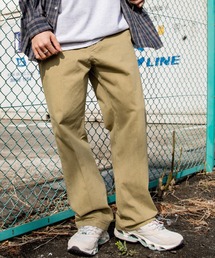 Dickies/ディッキーズ ユーズド加工オーバーダイワイドチノパンツ