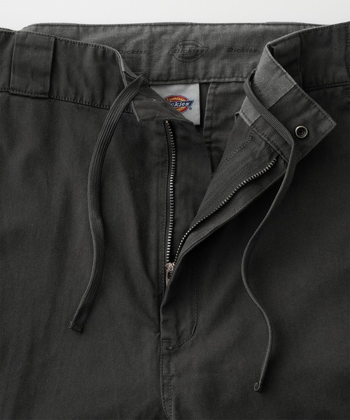 Dickies（ディッキーズ）の「Dickies/ディッキーズ ユーズド加工オーバーダイワイドチノパンツ（チノパンツ・メンズ・ベージュ/ブラック/ライトブルー/オフホワイト・M/L/XL）」の9枚目の写真