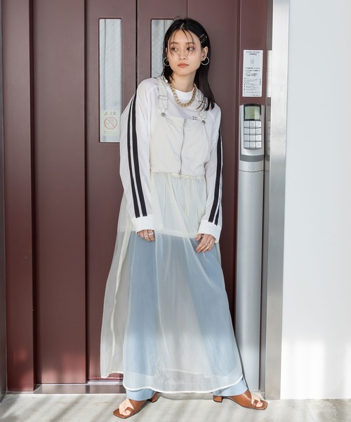 bohmal(ボマール)の「スリーブラインナイロンロンT(Tシャツ/カットソー・レディース・ブラック/ライム/ホワイト・FREE)」の17枚目の写真