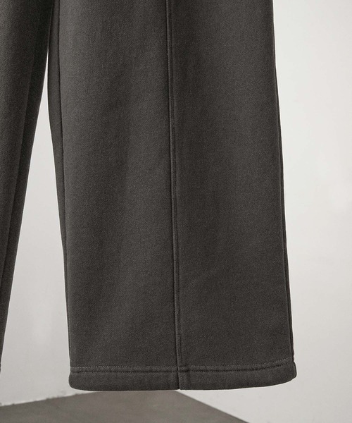 Alfred Alex(アルフレッドアレックス)の「【Alfred Alex】ピグメント ヴィンテージメイク 裾ドローコード 2WAYピンタックワイドスウェットパンツ(スウェットパンツ・メンズ・ブラック/アイボリー/チャコール/ライトグレー・S/M/L)」の15枚目の写真