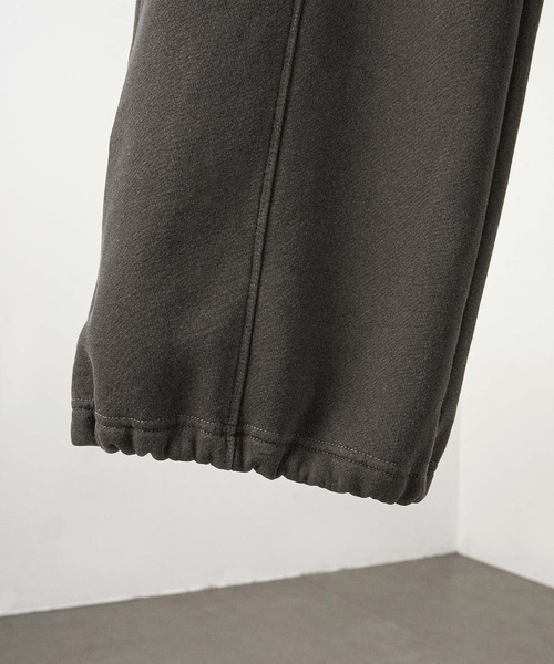 Alfred Alex(アルフレッドアレックス)の「【Alfred Alex】ピグメント ヴィンテージメイク 裾ドローコード 2WAYピンタックワイドスウェットパンツ(スウェットパンツ・メンズ・ブラック/アイボリー/チャコール/ライトグレー・S/M/L)」の18枚目の写真