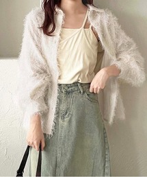 【apres jour clair】フワフワシャツ【ZOZOTOWN限定アイテム】