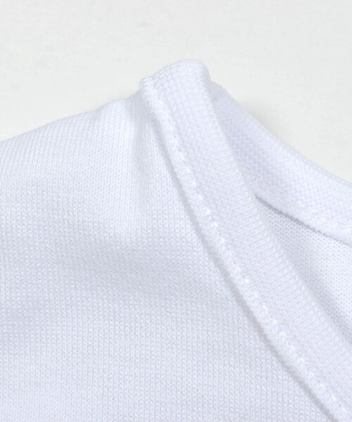 BeBe(ベベ)の「オーガンジーリボンモノトーンTシャツ(90~150cm)(Tシャツ/カットソー・キッズ・ブラック/ホワイト・90cm/110cm/100cm/120cm/130cm/140cm/150cm)」の18枚目の写真