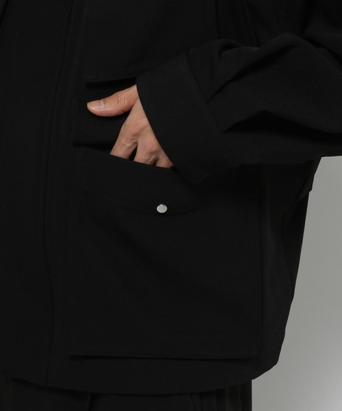 HARE（ハレ）の「【SET UP対応】2WAYコンパクトポケットブルゾン(HARE)（ブルゾン・メンズ・グレー/ブラック/オレンジ・FREE）」の20枚目の写真