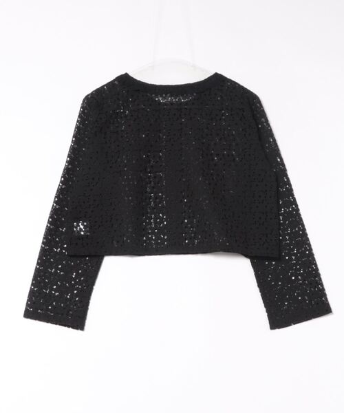 flower（フラワー）の「レーシーブルームブラウス（シャツ/ブラウス・レディース・ホワイト/ブラック・FREE）」の3枚目の写真