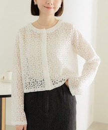 flower | レーシーブルームブラウス(シャツ/ブラウス)