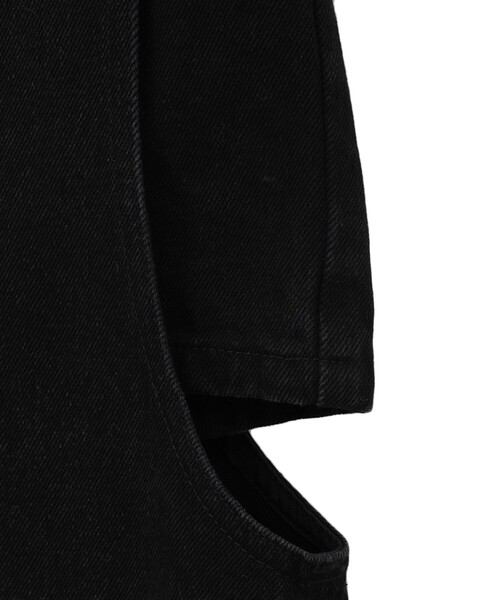 CLANE/クラネ】CIRCLE CUT LAYERED DENIM SKIRT/サークルカット